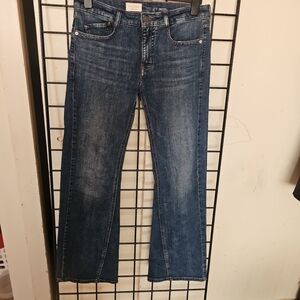 YMI Men’s Bootcut Jeans in Medium Dark Blue Wash